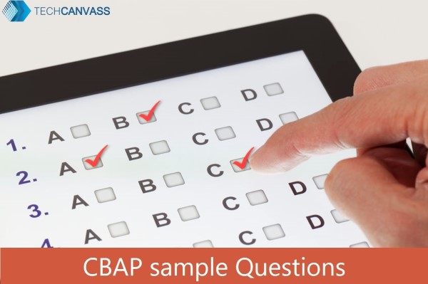 CBAP Sample Questions