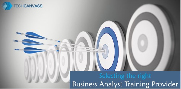 Selecting the right business analyst training provider