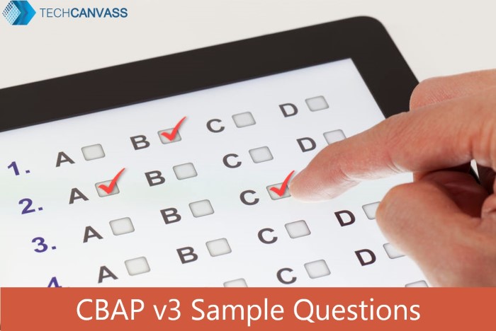 CBAP Exam questions