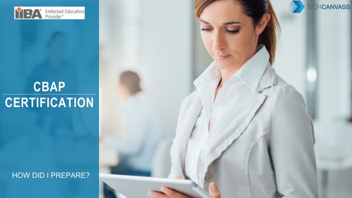 How did I prepare and clear CBAP certification exam