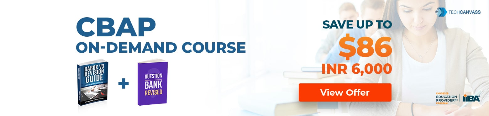 CBAP on demand Course