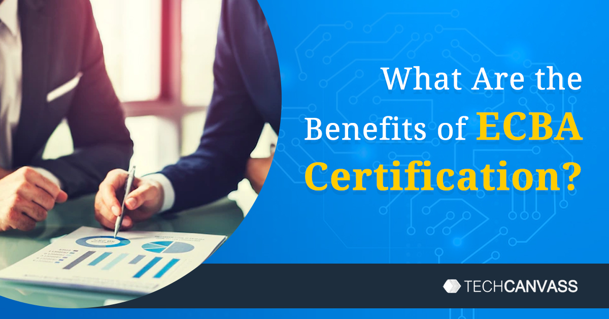 What Are The Benefits Of ECBA Certification? - Business Analysis Blog