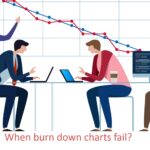 When burn down charts fail