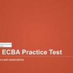 ECBA Question Bank PDF