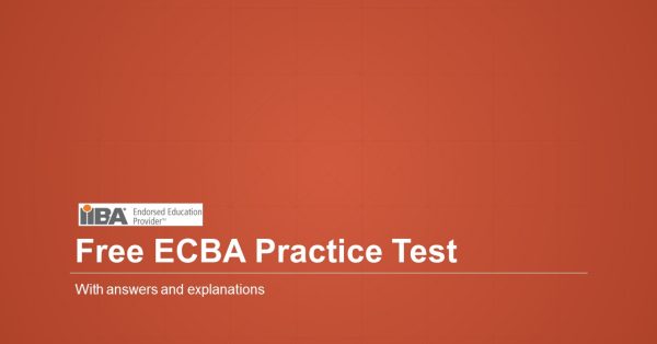ecba exam questions and answers pdf