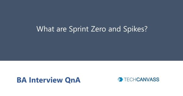What are sprint zero and spikes