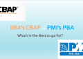 PMI-PBA vs CBAP