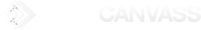 Techcanvass White Logo