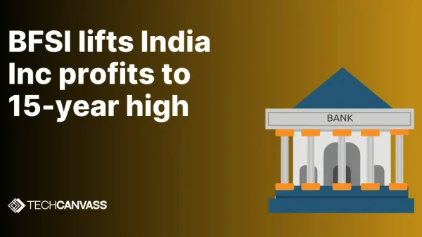 BFSI lifts India Inc profits to 15-year high