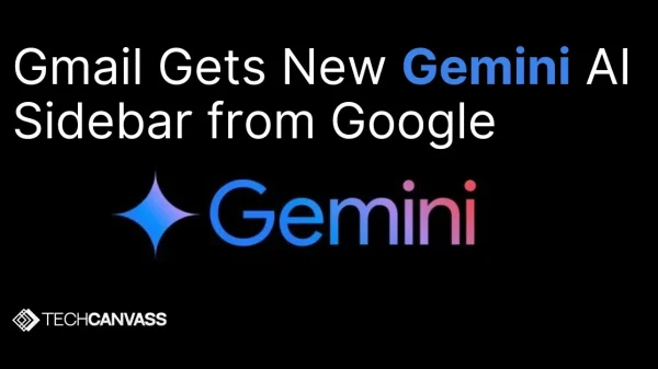 Gmail Gets New Gemini AI Sidebar from Google