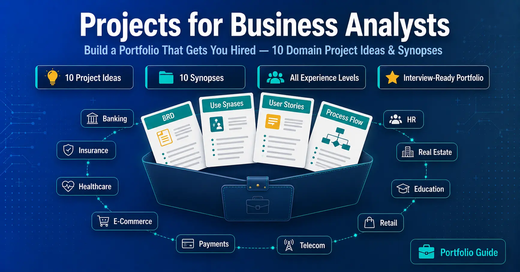 Business Analyst Projects for portfolio and resume