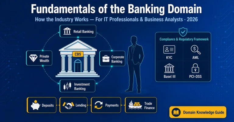 Banking domain fundamentals feature image